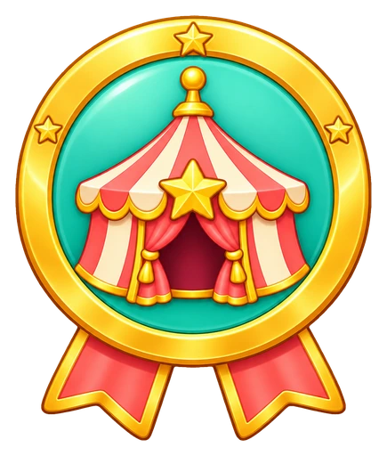Confetti Parade supporter badge
